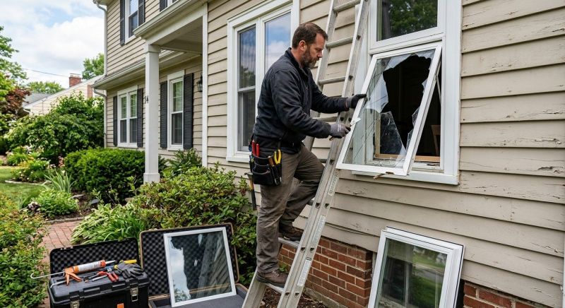 Broken Window Repair in Alpharetta, GA
