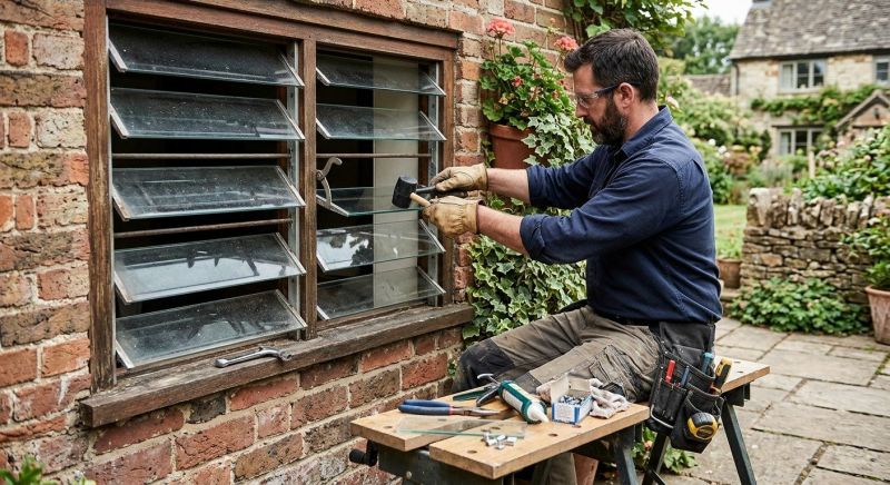 Louvre Window Repair in Kansas City, KS