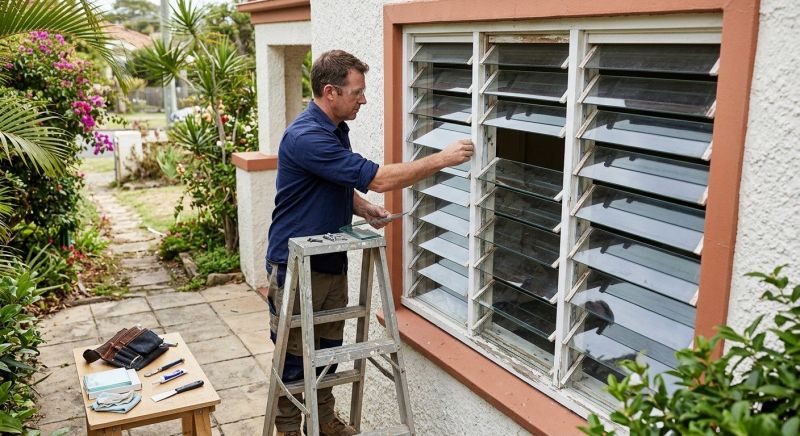 Louvre Window Repair in Olathe, KS