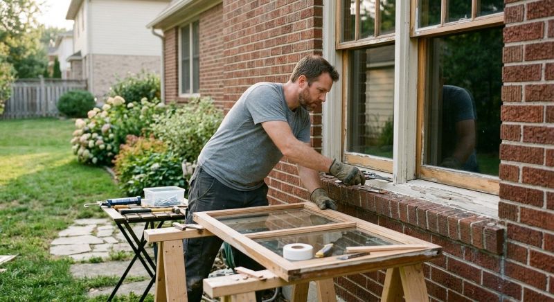 Transom Window Repair in Alpharetta, GA