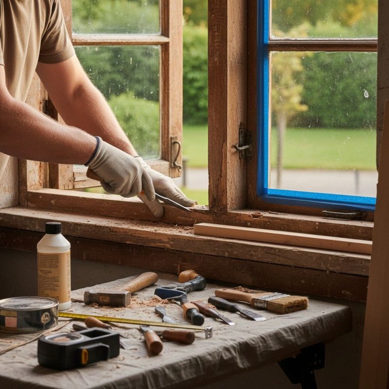 Wood Window Repair in Olathe, KS